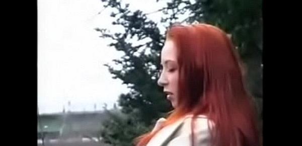  Sexy redhead fucked in public by Somali Bantu refugee